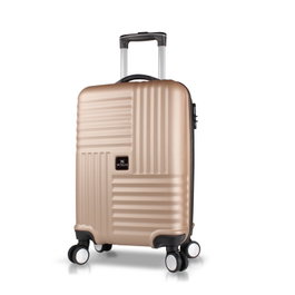Zoozie Bags Maleta de Cabina Dorada 37L
